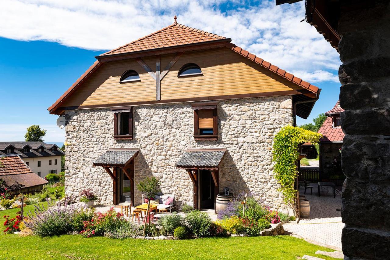 Un R De Memises Bed & Breakfast Thollon-les-Memises Exterior foto